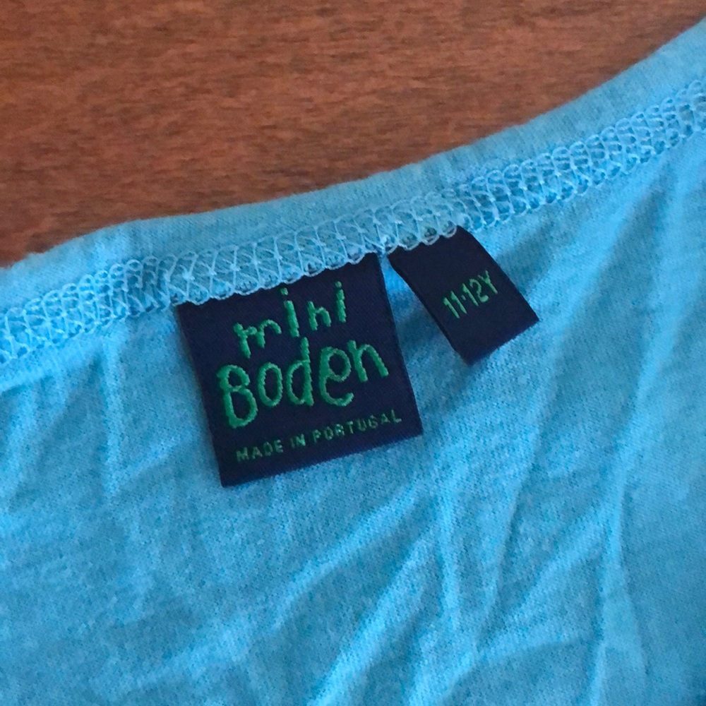 Mini Boden Blue Tank Top - Picture 3 of 3